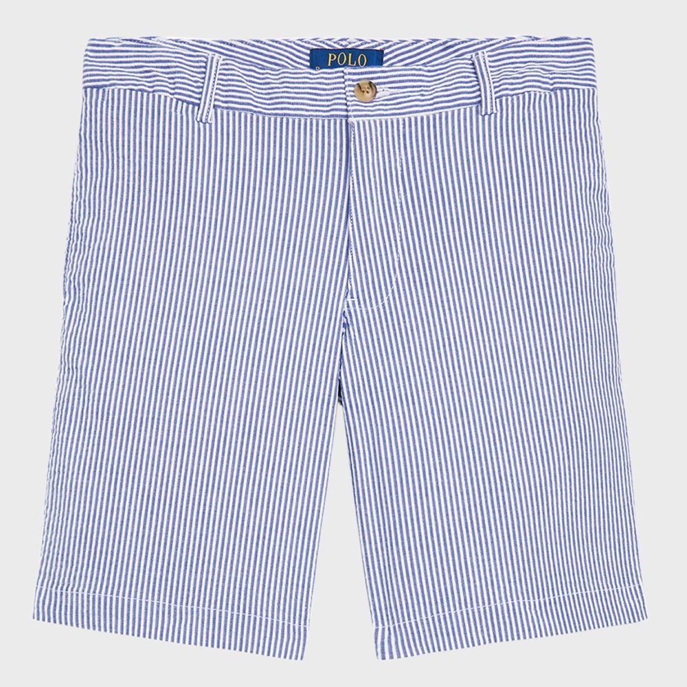 Polo by Ralph Lauren Boy’s Seersucker Shorts